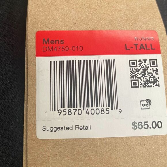 Nike Dri-Fit Stride 7” Running Shorts Black Mens size L-Tall New DM4759-010 - Picture 9 of 9